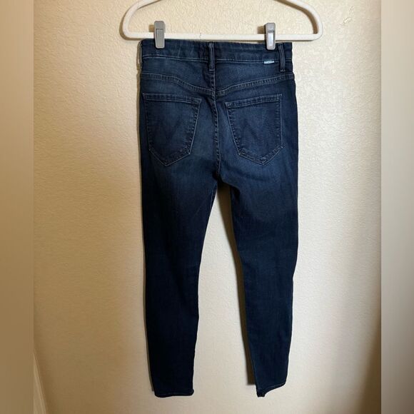 MOTHER High Waisted Looker Wash: Ink and Paper Size 27 - Picture 9 of 11